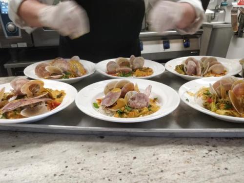 Swimming Scallops in Thai Style Curry