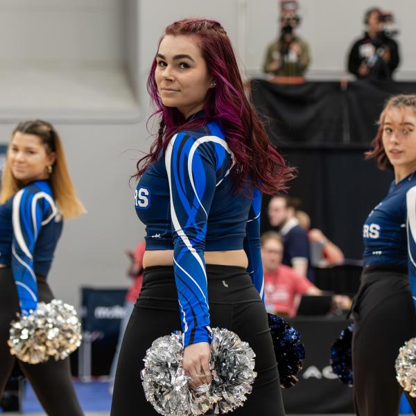 Taylor Fleming and the Mariner's Spirit dance team by Mick Sweetman 