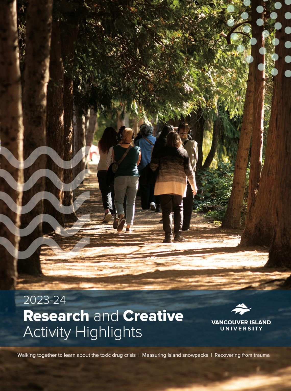 2023-24 Research and Creative Activity Highlights, Vancouver Island University.