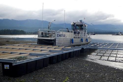 Assembly of NextGen shellfish raft