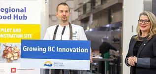 Minister and Ned Bell BC Innovation