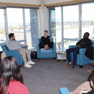Leadership Circle with President Saucier