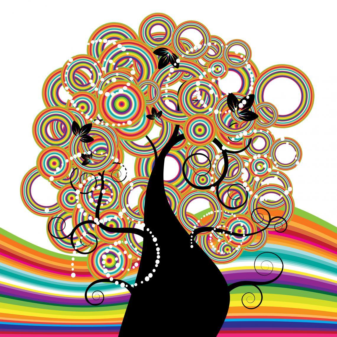 Dreamstime Rainbow Tree