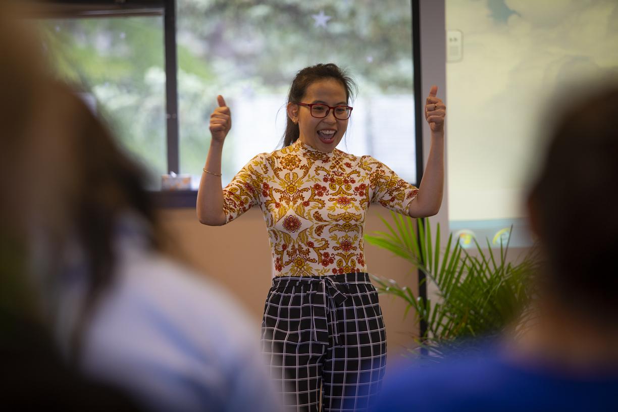 3MT participant